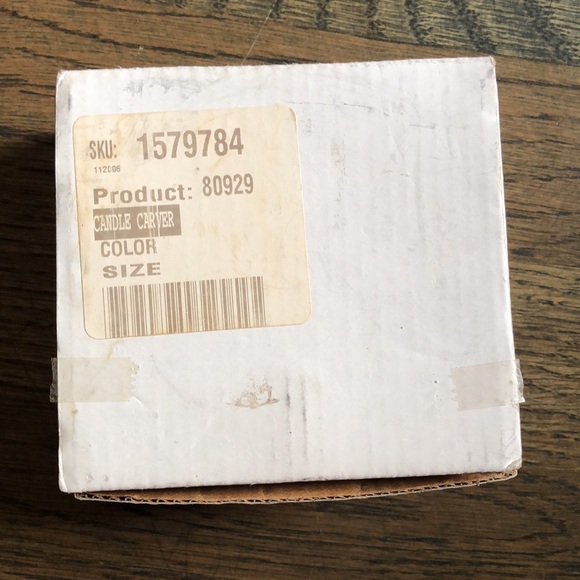 NWT. The Candle Carver. Create beautiful table displays. Carve and add candle. - Picture 2 of 5